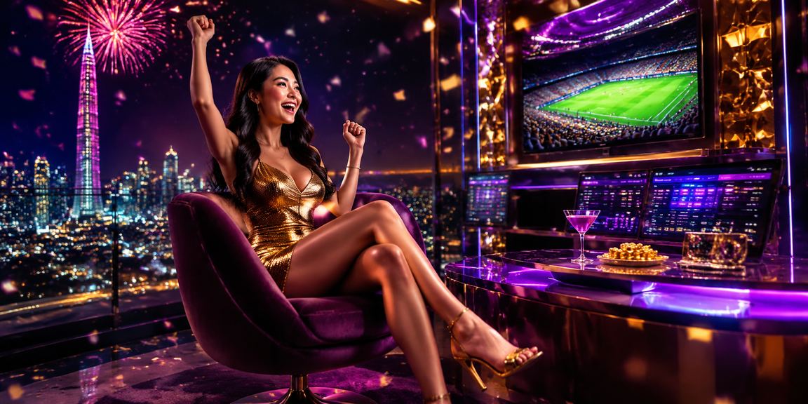 Không gian giải trí neon VIP tại TP.HCM với bầu không khí casino cao cấp