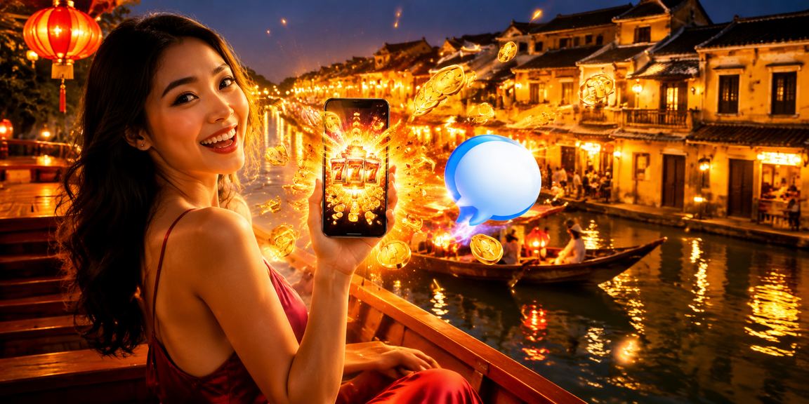 Người dùng Hội An trải nghiệm slots game cao cấp trên điện thoại